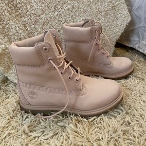 Blush brand new Timberlands